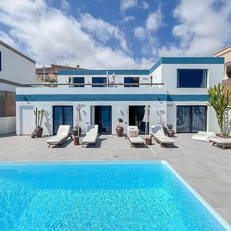 Casa Edem I Con Terraza Privada Y Vista Al Mar Telde Exterior photo