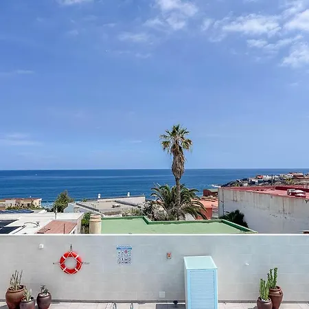 Casa Edem I Con Terraza Privada Y Vista Al Mar Telde Exterior photo