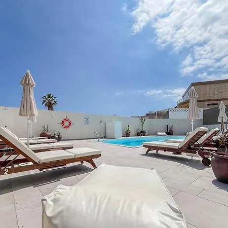 Casa Edem I Con Terraza Privada Y Vista Al Mar Telde Exterior photo