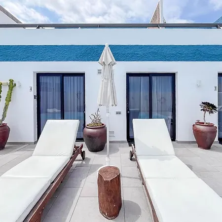 Casa Edem I Con Terraza Privada Y Vista Al Mar Telde Exterior photo