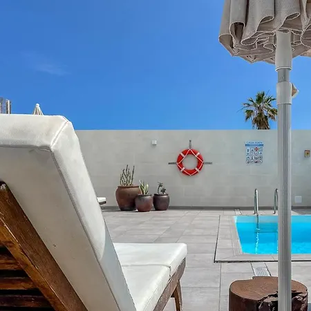 Casa Edem I Con Terraza Privada Y Vista Al Mar Telde Exterior photo
